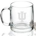 Indiana University 13 oz Glass Coffee Mug - Image 2