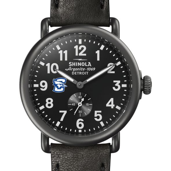 Creighton Shinola Watch, The Runwell 41mm Black Dial - Image 1