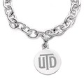 UT Dallas Sterling Silver Charm Bracelet - Image 2