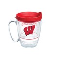 Wisconsin 16 oz. Tervis Mugs- Set of 4 - Image 1