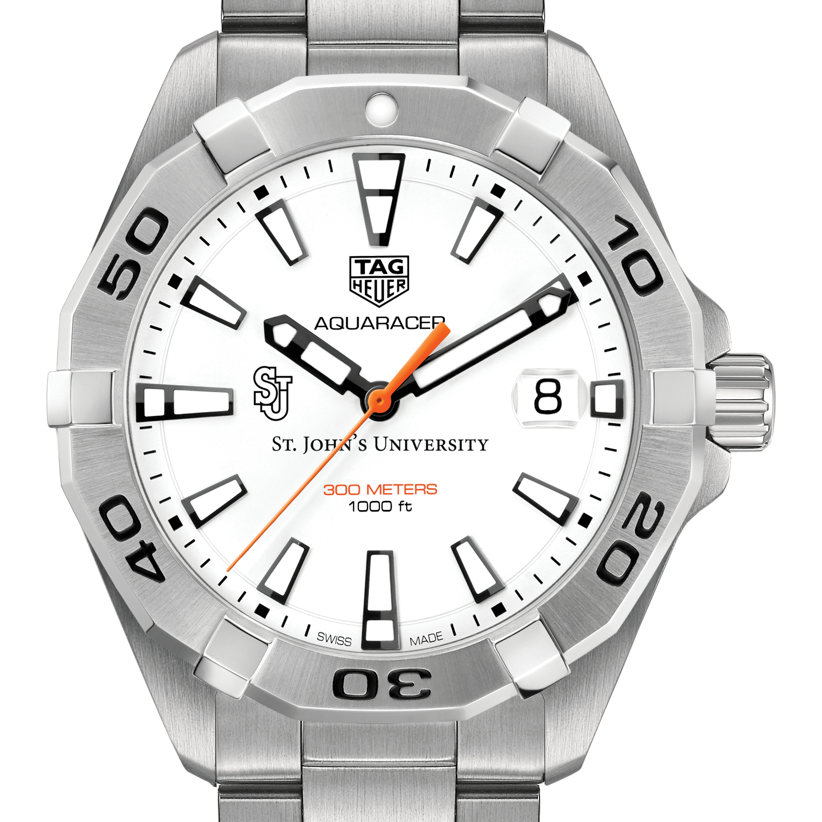 St. John's Men's TAG Heuer Steel Aquaracer