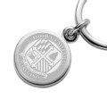 Loyola Sterling Silver Insignia Key Ring - Image 2