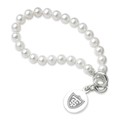 St. Thomas Pearl Bracelet with Sterling Silver Charm - Image 1