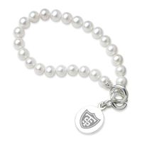 St. Thomas Pearl Bracelet with Sterling Silver Charm