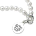 St. Thomas Pearl Bracelet with Sterling Silver Charm - Image 2