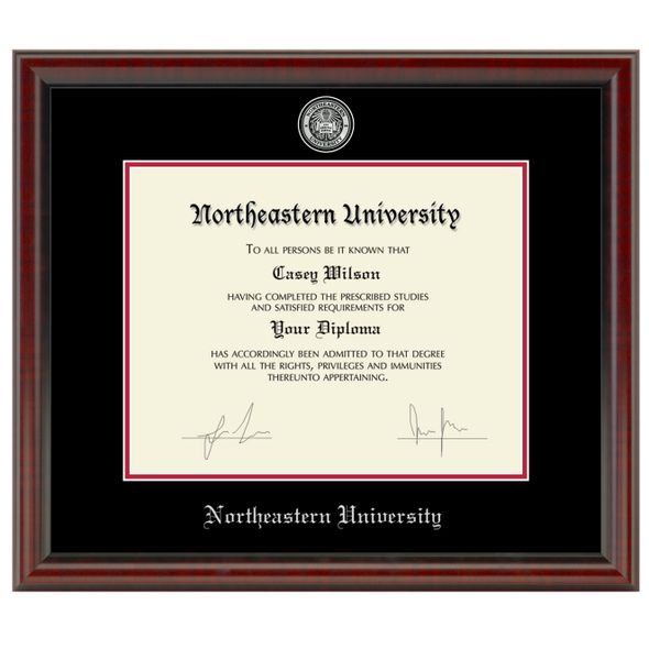 Northeastern Diploma Frame - Masterpiece - Image 1