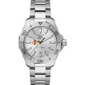 Iowa State Men's TAG Heuer Steel Aquaracer with Silver Dial - Image 2