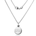 Texas McCombs Necklace with Charm in Sterling Silver - Image 2