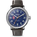 click to view St. John's Shinola Watch, The Runwell Automatic 45mm Royal Blue Dial - Image 2