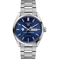St. Thomas Men's TAG Heuer Carrera with Blue Dial & Day-Date Window - Image 2