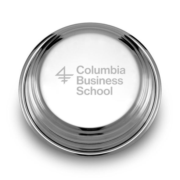 Columbia Business Pewter Paperweight - Image 1