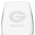 University of Georgia Red Wine Glasses - Set of 2 - Image 3
