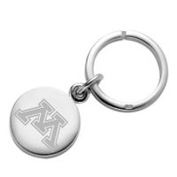 Minnesota Sterling Silver Insignia Key Ring