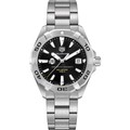 click to view Ohio State Men's TAG Heuer Steel Aquaracer with Black Dial - Image 2