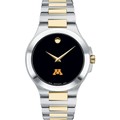 Minnesota Men's Movado Collection Two-Tone Watch with Black Dial - Image 2