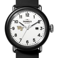 Wake Forest University Shinola Watch, The Detrola 43mm White Dial at M.LaHart & Co.