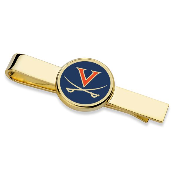 University of Virginia Enamel Tie Clip - Image 1