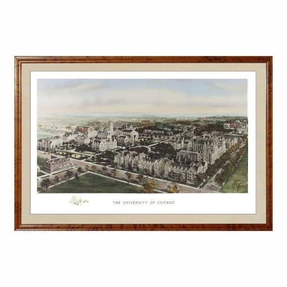 Historic University of Chicago Watercolor Print