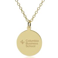 Columbia Business 14K Gold Pendant & Chain