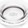 click to view Oklahoma State University Glass Wine Coaster by Simon Pearce - Image 2