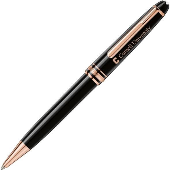 Cornell University Montblanc Meisterstück Classique Ballpoint Pen in Red Gold
