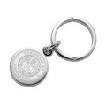 Northeastern Sterling Silver Insignia Key Ring - Image 1