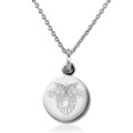 US Military Academy Necklace with Charm in Sterling Silver - Image 1