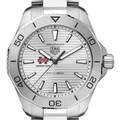 MS State Men's TAG Heuer Steel Aquaracer with Silver Dial - Image 1