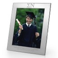 Sigma Nu Polished Pewter 8x10 Picture Frame - Image 1