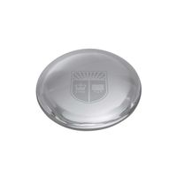 Rutgers Glass Dome Paperweight by Simon Pearce