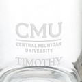 Central Michigan University 13 oz Glass Coffee Mug - Image 3