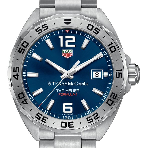 Texas McCombs Men's TAG Heuer Formula 1 with Blue Dial - Image 1