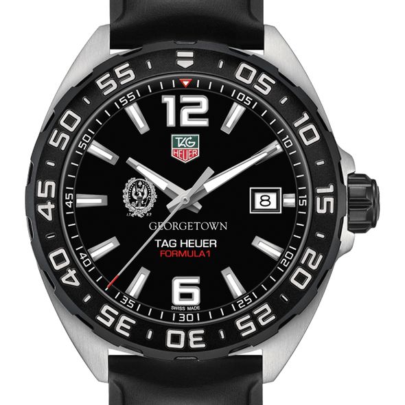 Georgetown University Men's TAG Heuer Formula 1 with Black Dial - Image 1