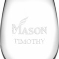 George Mason Stemless Wine Glasses Made in the USA - Set of 4 - Image 3