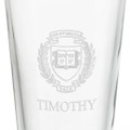Yale University 16 oz Pint Glass- Set of 4 - Image 3