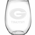 Georgia Stemless Wine Glasses Made in the USA - Set of 4 - Image 2