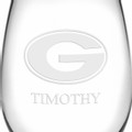Georgia Stemless Wine Glasses Made in the USA - Set of 4 - Image 3