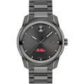 University of Mississippi Men's Movado BOLD Gunmetal Grey with Date Window - Image 2