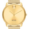 Texas McCombs Men's Movado Bold Gold 42 with Mesh Bracelet - Image 1