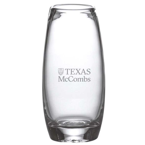 Texas McCombs Glass Addison Vase by Simon Pearce