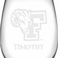 Fordham Stemless Wine Glasses Made in the USA - Set of 2 - Image 3