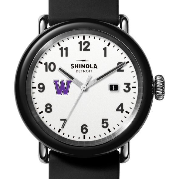 Williams College Shinola Watch, The Detrola 43mm White Dial at M.LaHart & Co. - Image 1