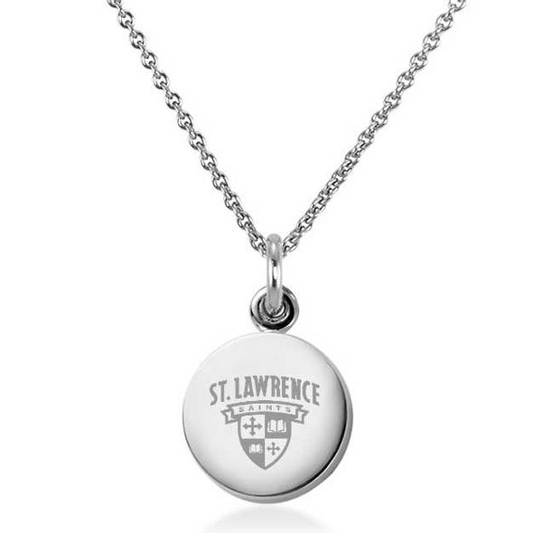 St. Lawrence Necklace with Charm in Sterling Silver - Image 1