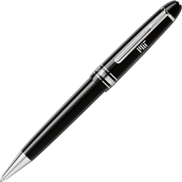 MIT Montblanc Meisterstück Midsize Ballpoint Pen in Platinum