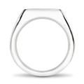 Brown Sterling Silver Rectangular Cushion Ring - Image 4