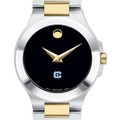 Citadel Women's Movado Collection Two-Tone Watch with Black Dial - Image 1