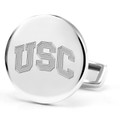 University of Southern California Cufflinks in Sterling Silver - Image 2