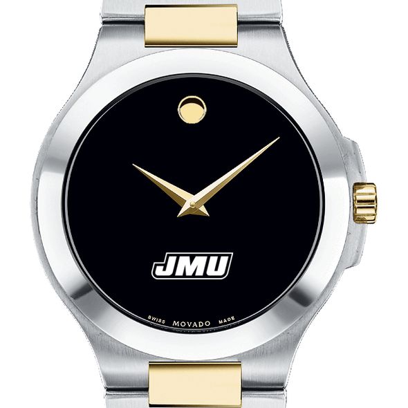 James Madison Men's Movado Collection Two-Tone Watch with Black Dial - Image 1