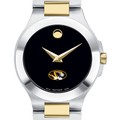 Missouri Women's Movado Collection Two-Tone Watch with Black Dial - Image 1