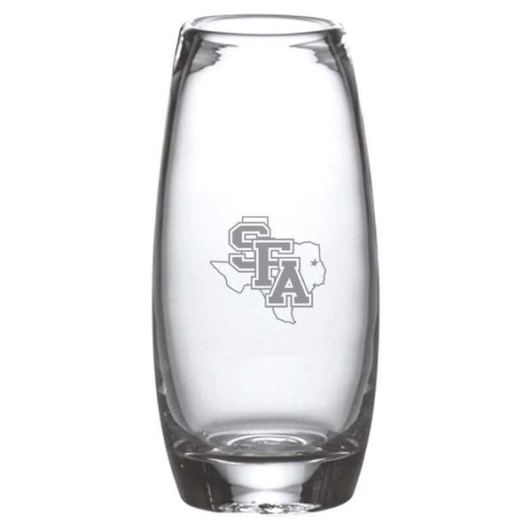 SFASU Glass Addison Vase by Simon Pearce - Image 1